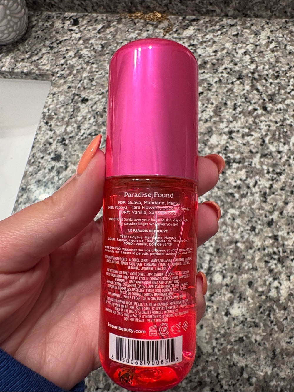 NWT Kopari Pink Guava Scented Body Mist - Picture 4 of 4